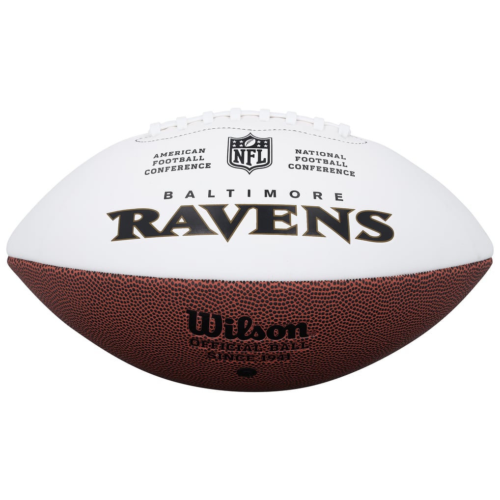Kyle Hamilton Baltimore Ravens Autographed Fanatics Authentic Wilson White Panel Football 