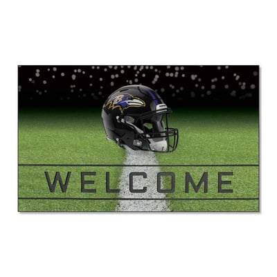Baltimore Ravens Logo Brands 18" x 30" Crumb Rubber Door Mat