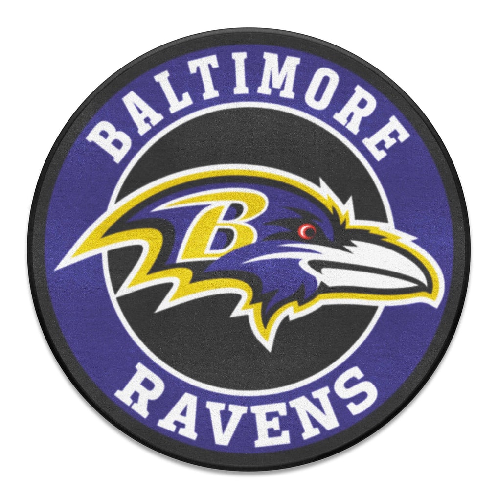 Baltimore Ravens Logo Brands 27" Diameter Roundel Mat