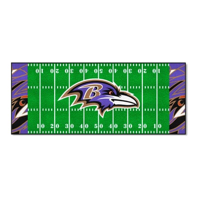 Baltimore Ravens Logo Brands 30" x 72" Field Runner