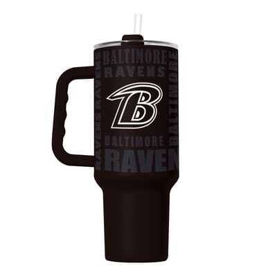  Baltimore Ravens Logo Brands 40oz. Replay Powder Coat Tumbler