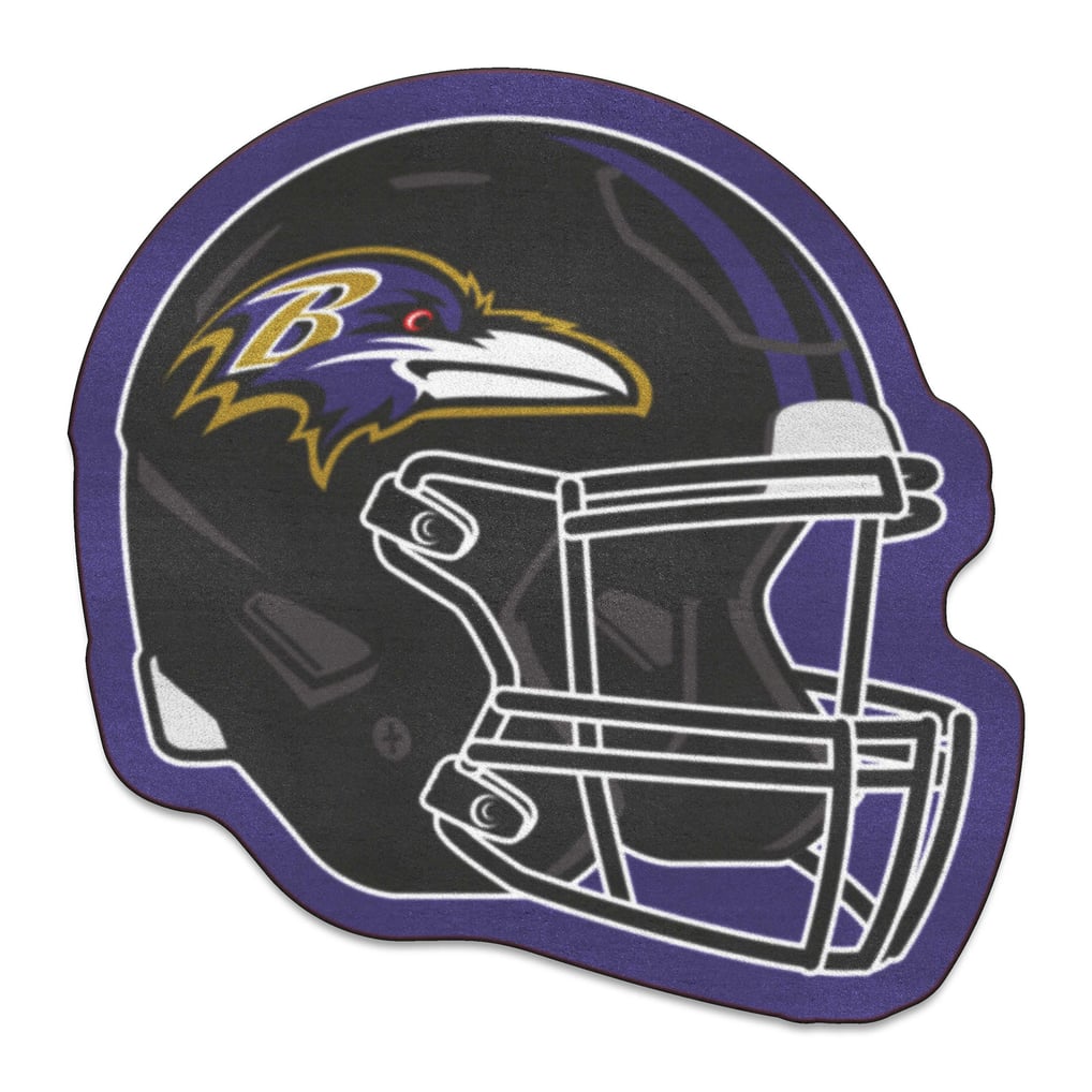Baltimore Ravens Logo Brands Mascot Mat