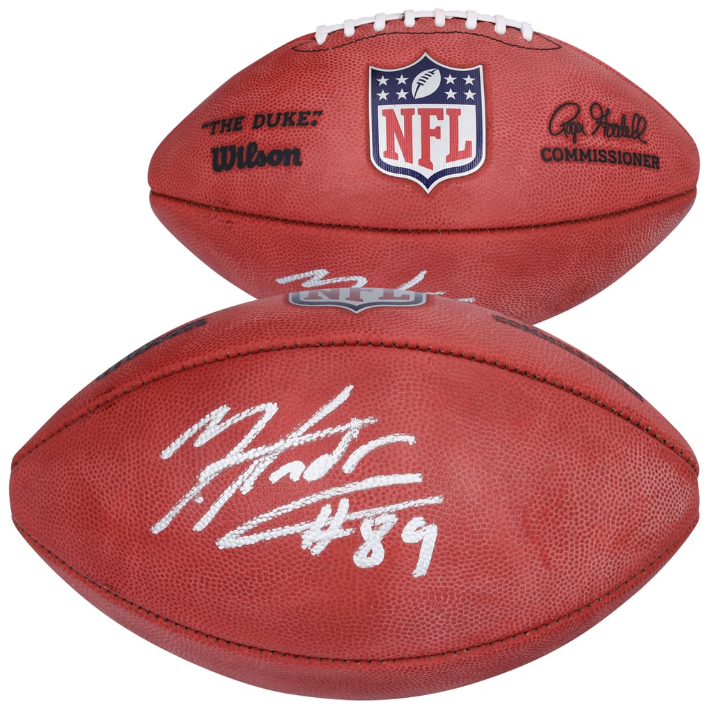 Mark Andrews Baltimore Ravens Fanatics Authentic Autographed Duke Game Football