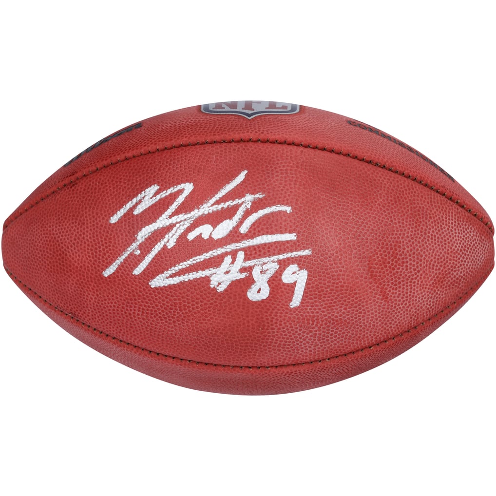 Mark Andrews Baltimore Ravens Fanatics Authentic Autographed Duke Game Football