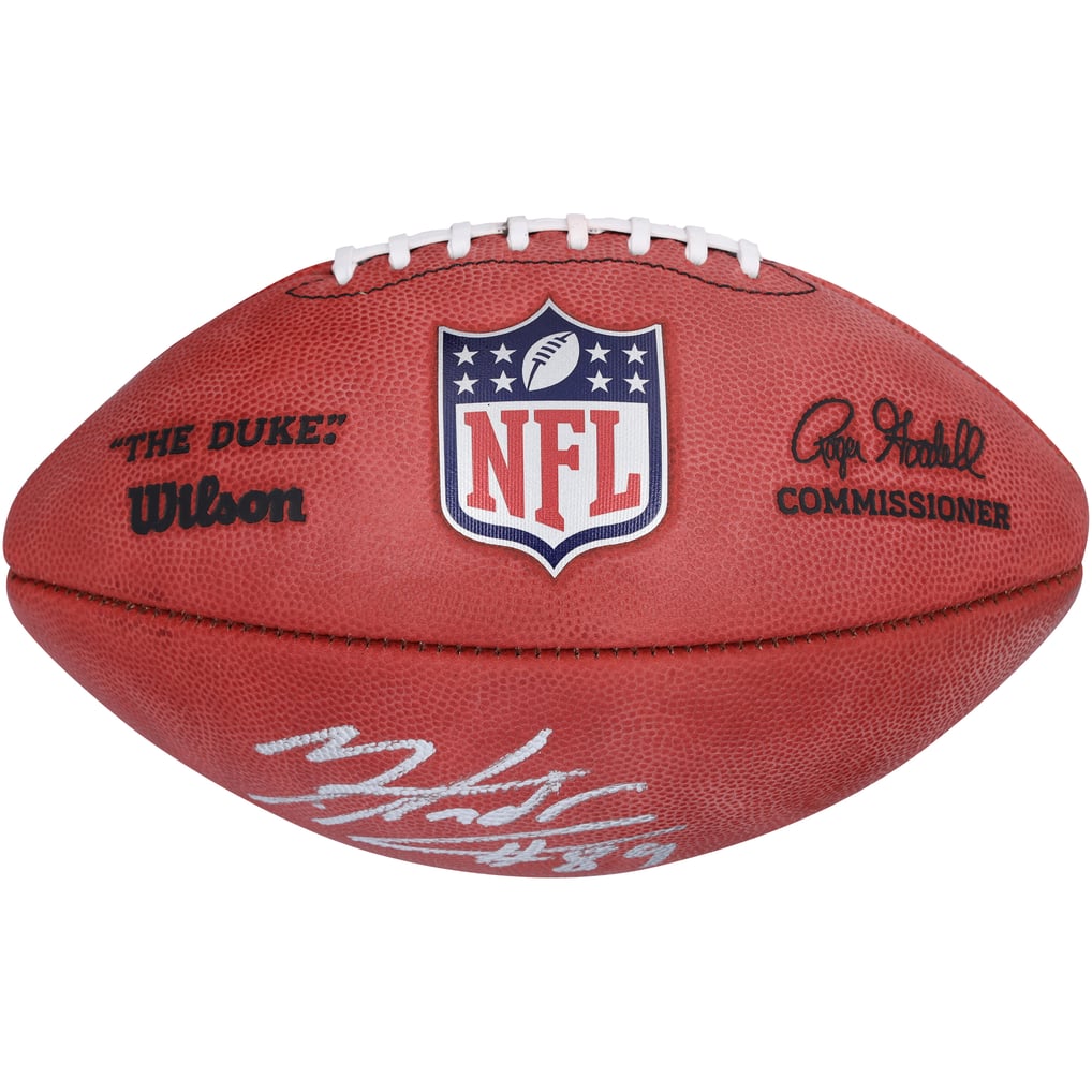 Mark Andrews Baltimore Ravens Fanatics Authentic Autographed Duke Game Football