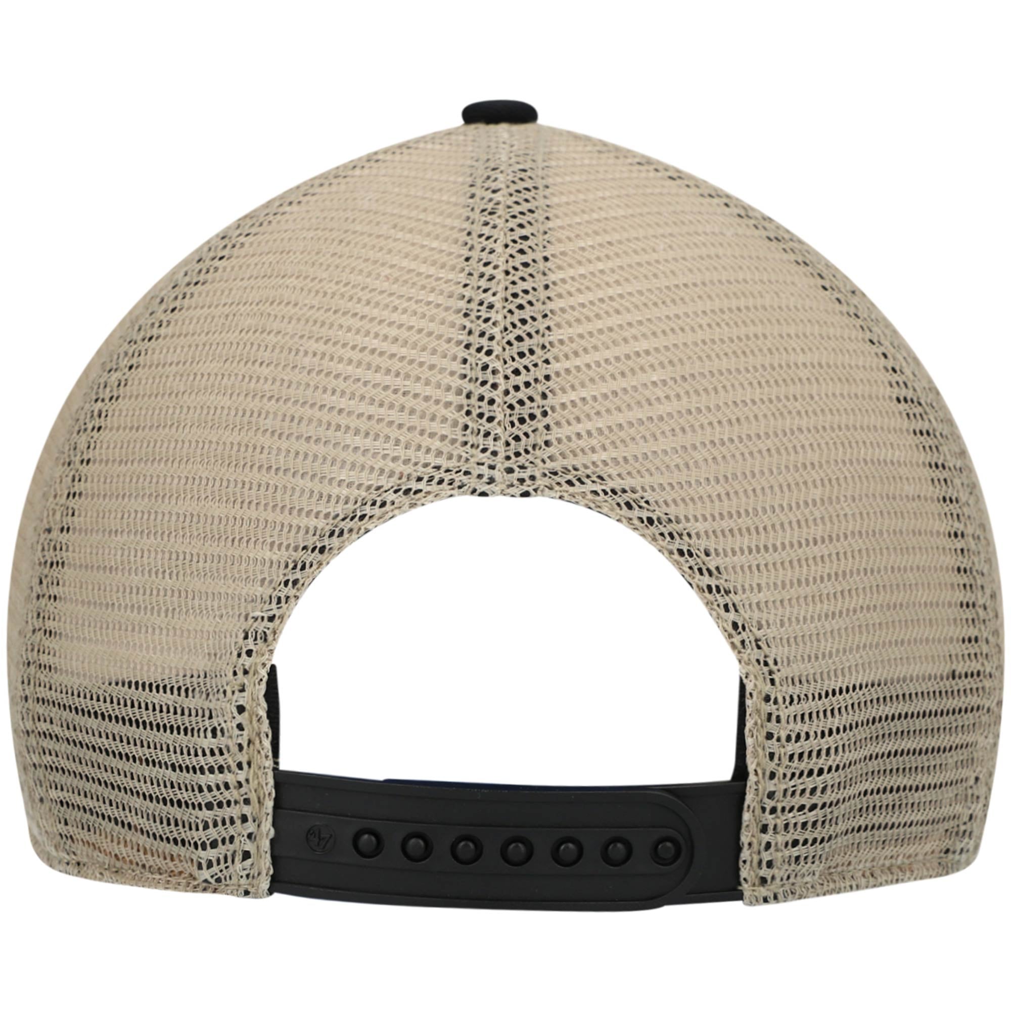 Men's '47 Black/Natural Baltimore Ravens Trawler Trucker Clean Up