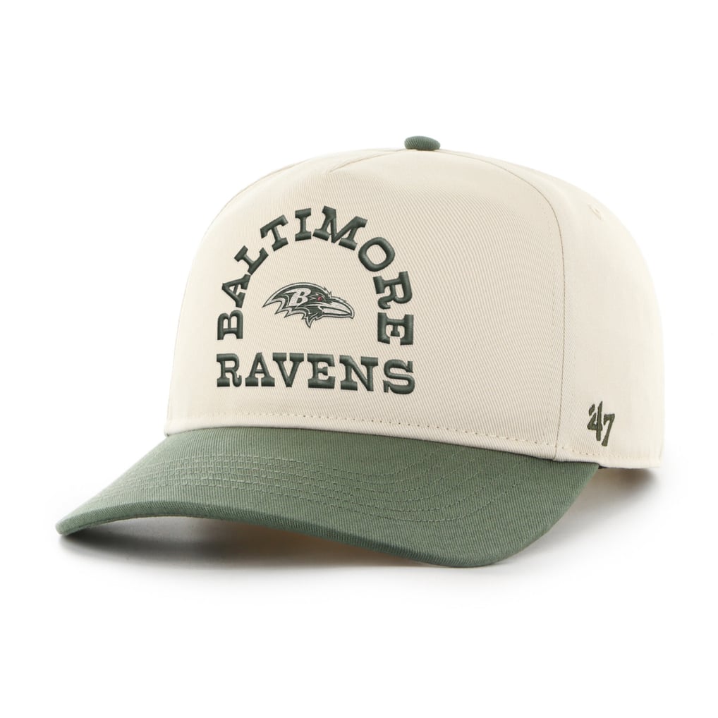 Baltimore Ravens '47 Ranchero Hitch Adjustable Hat - Natural/Olive