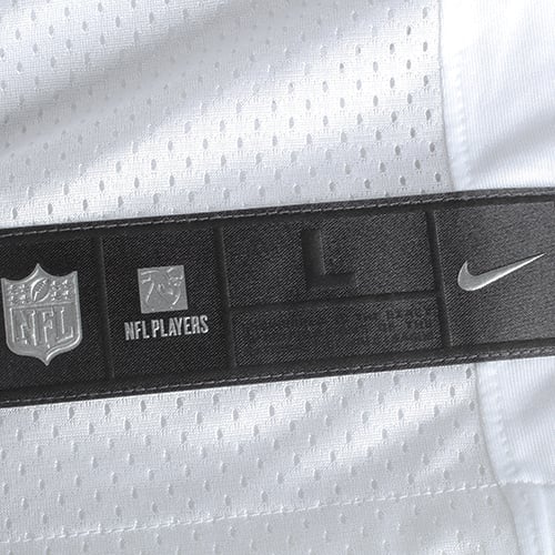 Men's Baltimore Ravens Joe Flacco Nike White Platinum Limited Jersey