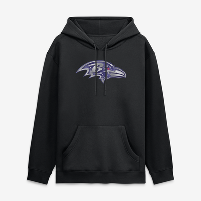 Baltimore Ravens Forged Mascot Hoodie - Black