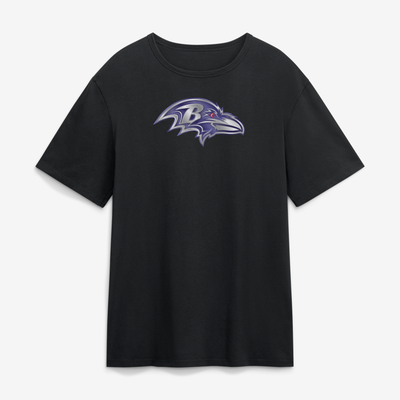 Baltimore Ravens  Forged Mascot T-Shirt - Black