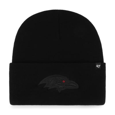 Baltimore Ravens Carhartt x '47 Cuffed Knit Hat - Black