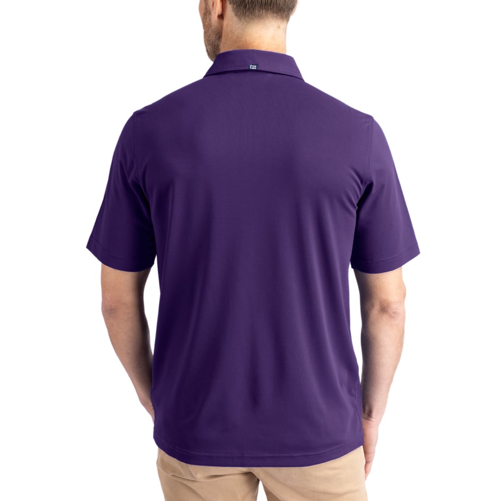 Baltimore Ravens Cutter & Buck Virtue Eco Pique Recycled Polo - Purple
