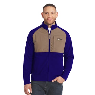  Baltimore Ravens Darius Rucker Collection by Fanatics Full-Zip Raglan Jacket - Purple/Tan