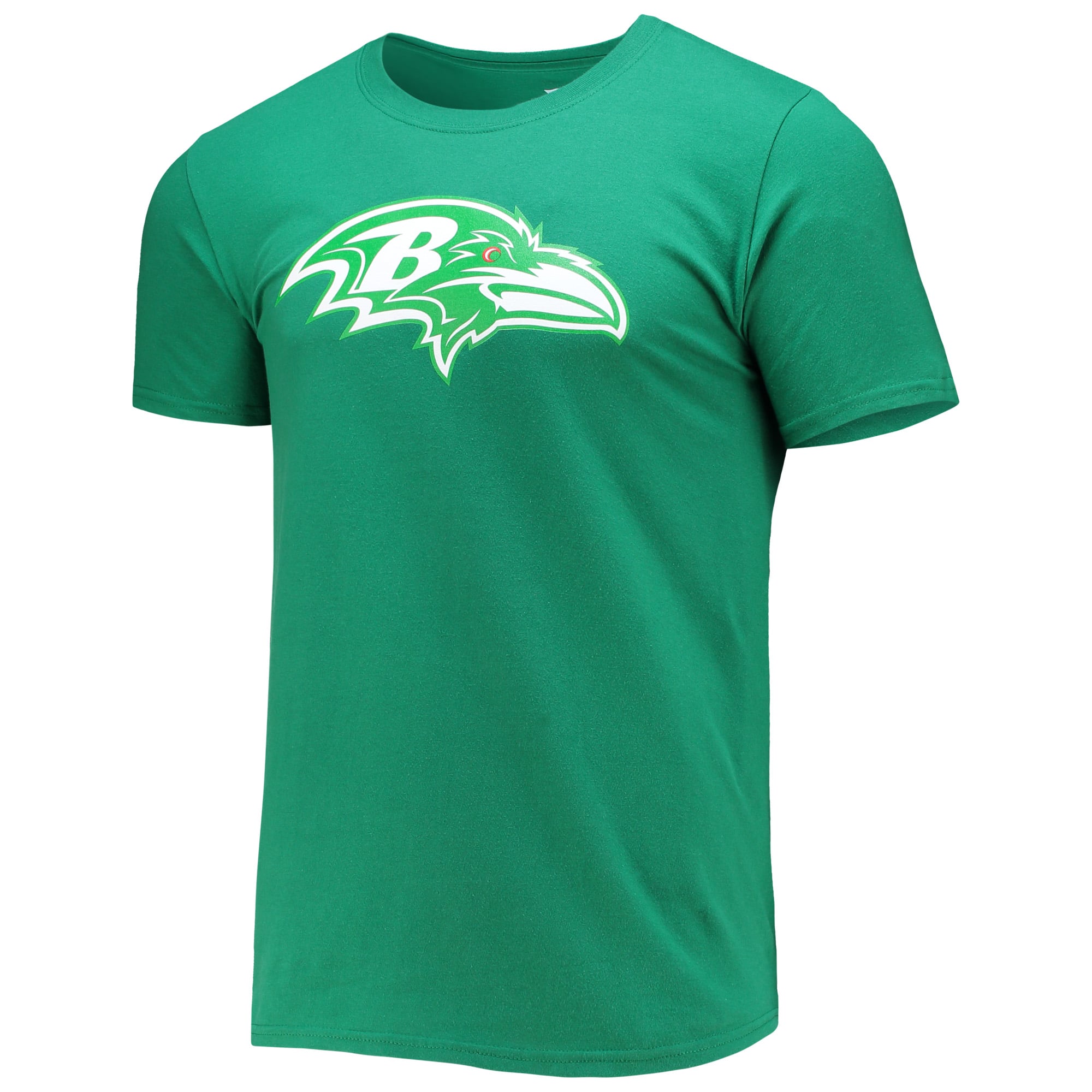 The Ravens ロゴ Tシャツ ライトグリーン Lサイズ Men's Fanatics Lamar Jackson Green Baltimore Ravens St. Patrick's