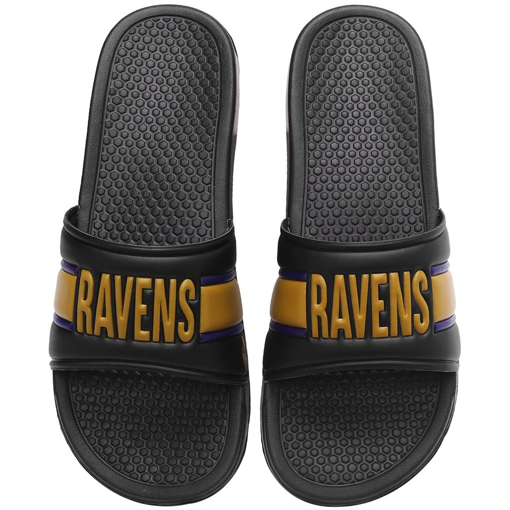 Men\'s Baltimore Ravens Slide Sandals Black Size M 9–10 NFL‎ Nike Offcourt (NFL Baltimore Ravens) Slides - DD0546-002  main image 4