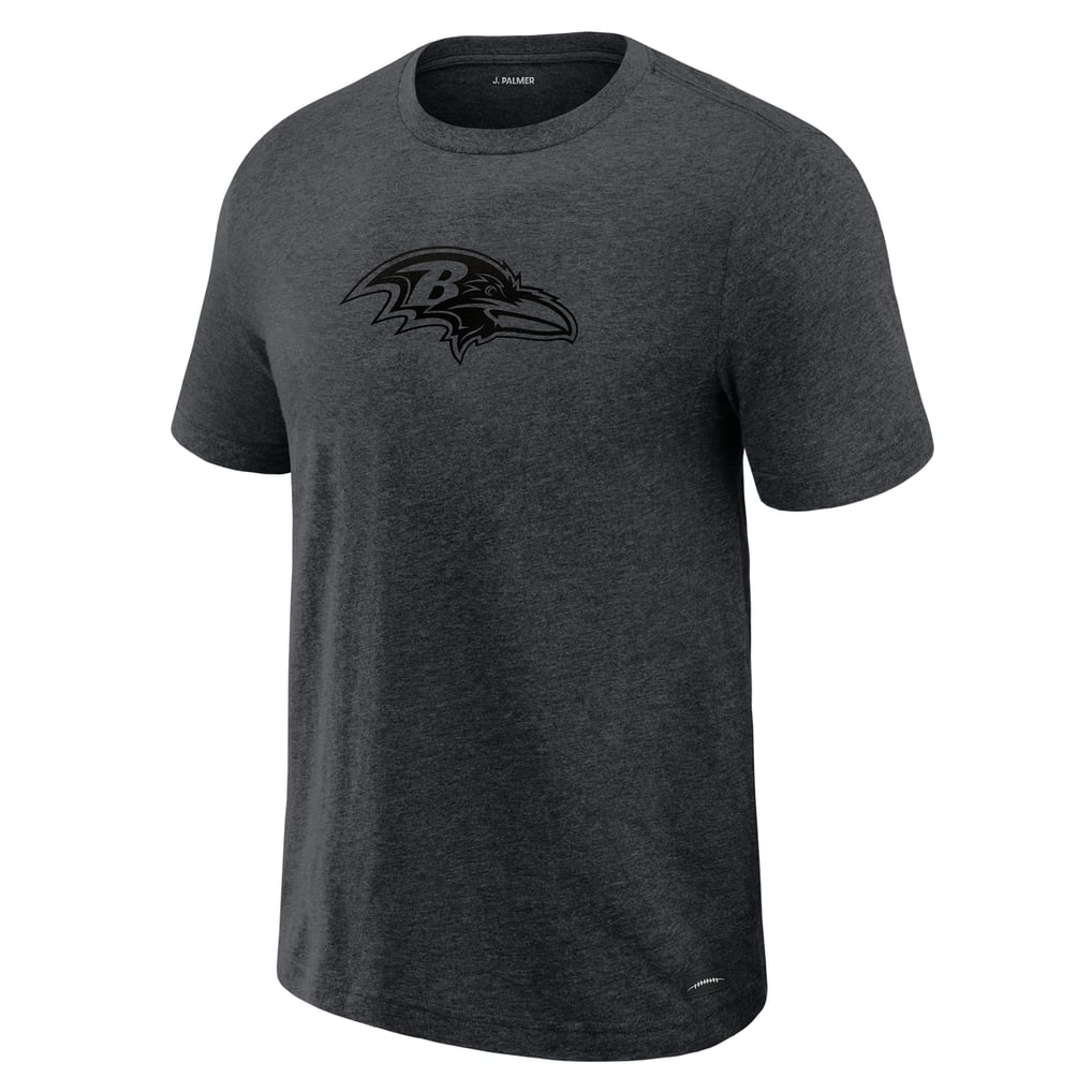  Baltimore Ravens J. Palmer Players Lounge Tri-Blend T-Shirt - Graphite