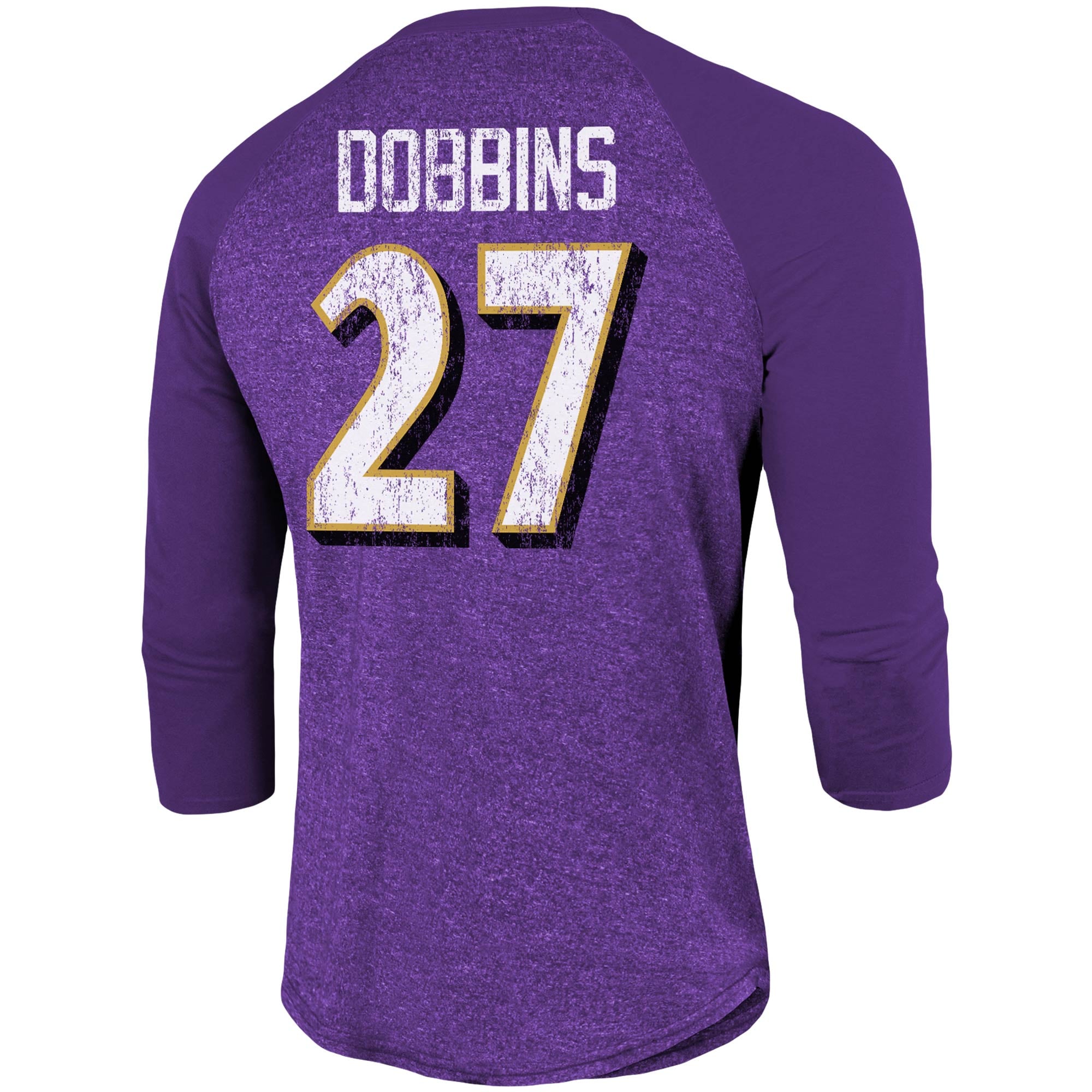 Men's Baltimore Ravens J.K. Dobbins Fanatics Purple Team Player