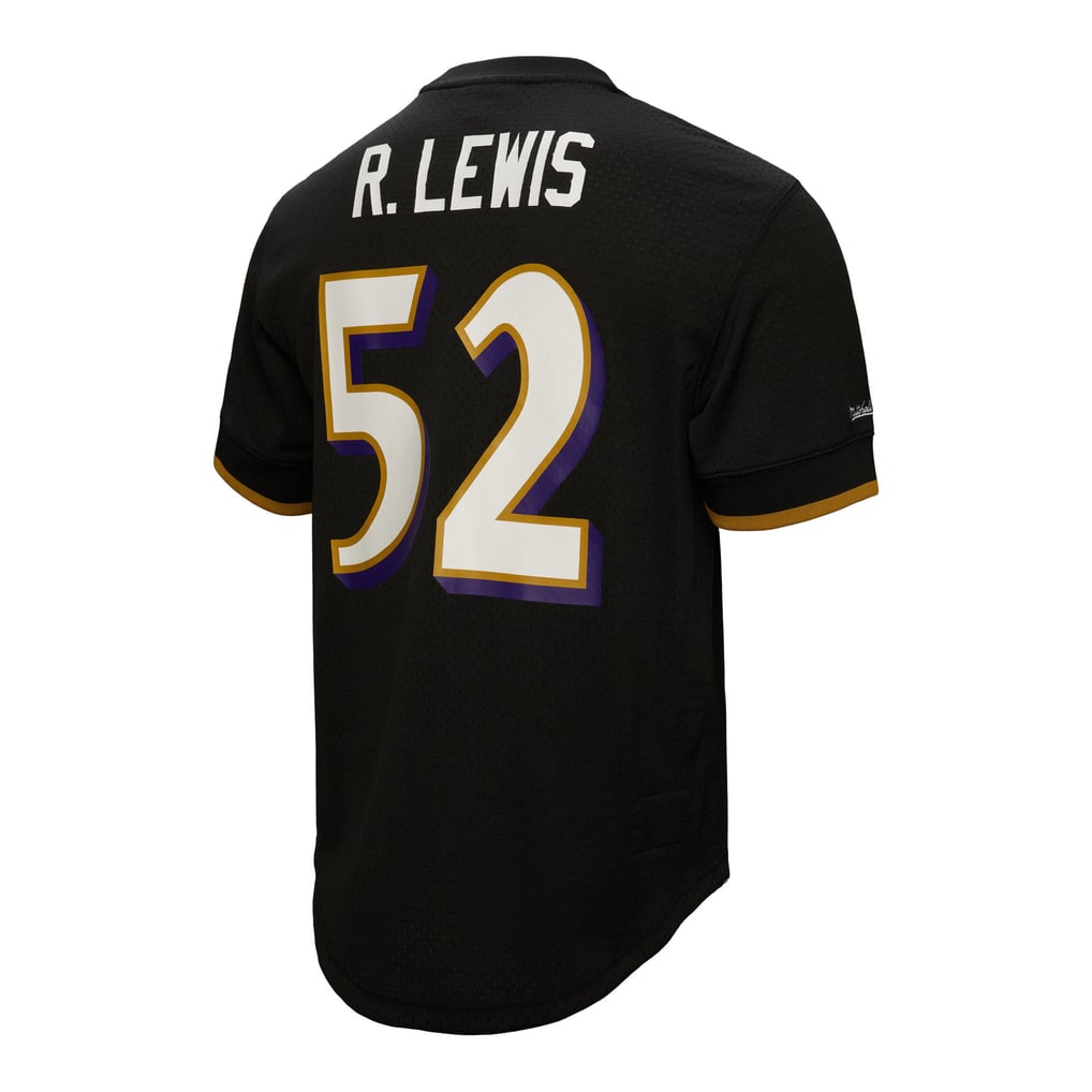 Ray Lewis Baltimore Ravens Mitchell & Ness Retired Player Name & Number Mesh Top - Black