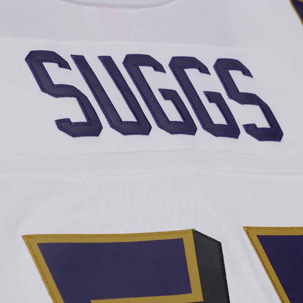 Terrell Suggs Baltimore Ravens Mitchell & Ness 2003 Legacy Replica Player Jersey - White