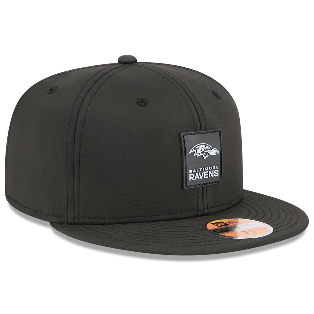 Baltimore Ravens New Era 2025 Sideline  59FIFTY Fitted Hat - Black