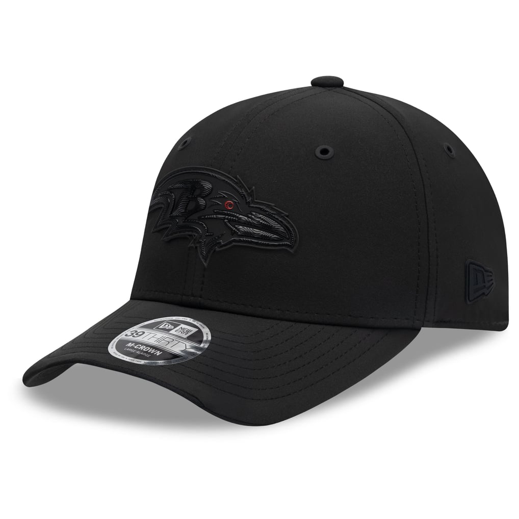 Baltimore Ravens New Era 2026 Sideline 39THIRTY M-Crown Stretch Hat - Black