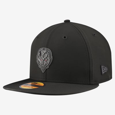 Baltimore Ravens New Era 2026 Sideline Alternate 9FIFTY Snapback Hat - Black