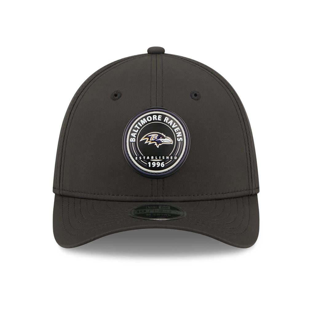 Baltimore Ravens New Era 39THIRTY M-Crown Flex Hat - Black