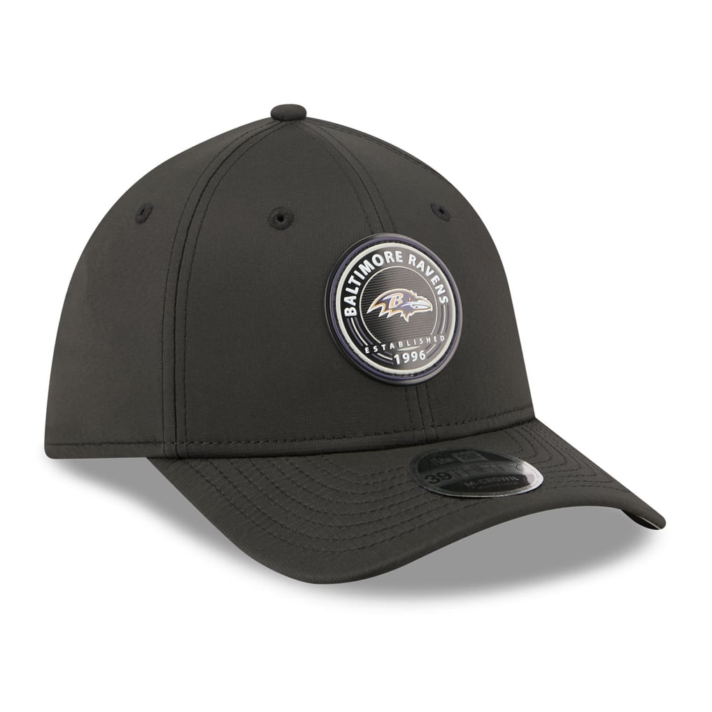 Baltimore Ravens New Era 39THIRTY M-Crown Flex Hat - Black