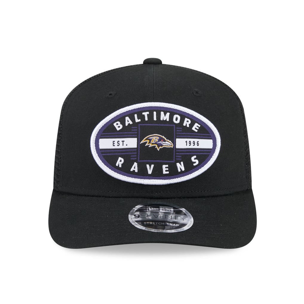 Baltimore Ravens New Era Collegiate 9SEVENTY Trucker Hat - Black