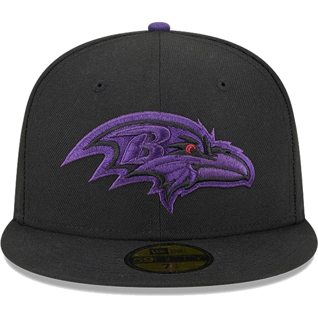 Baltimore Ravens New Era Pop 59FIFTY Fitted Hat - Black