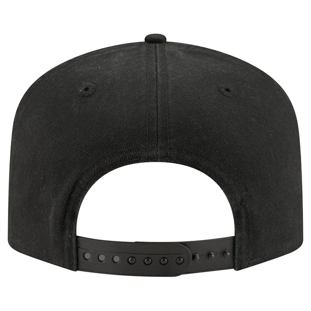 Baltimore Ravens New Era Stacked 19TWENTY Adjustable Hat - Black