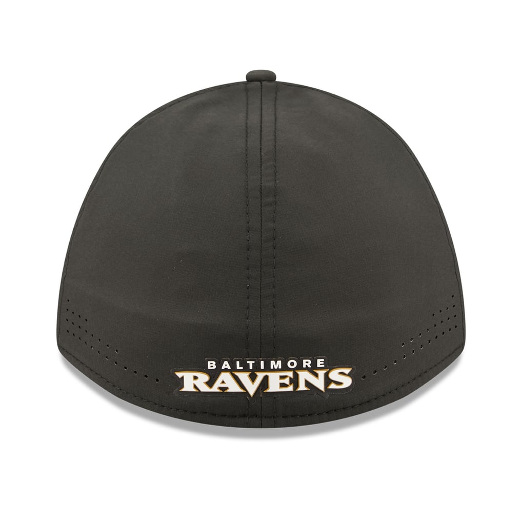  Baltimore Ravens New Era Tonal 39THIRTY A-Frame Flex Hat - Black