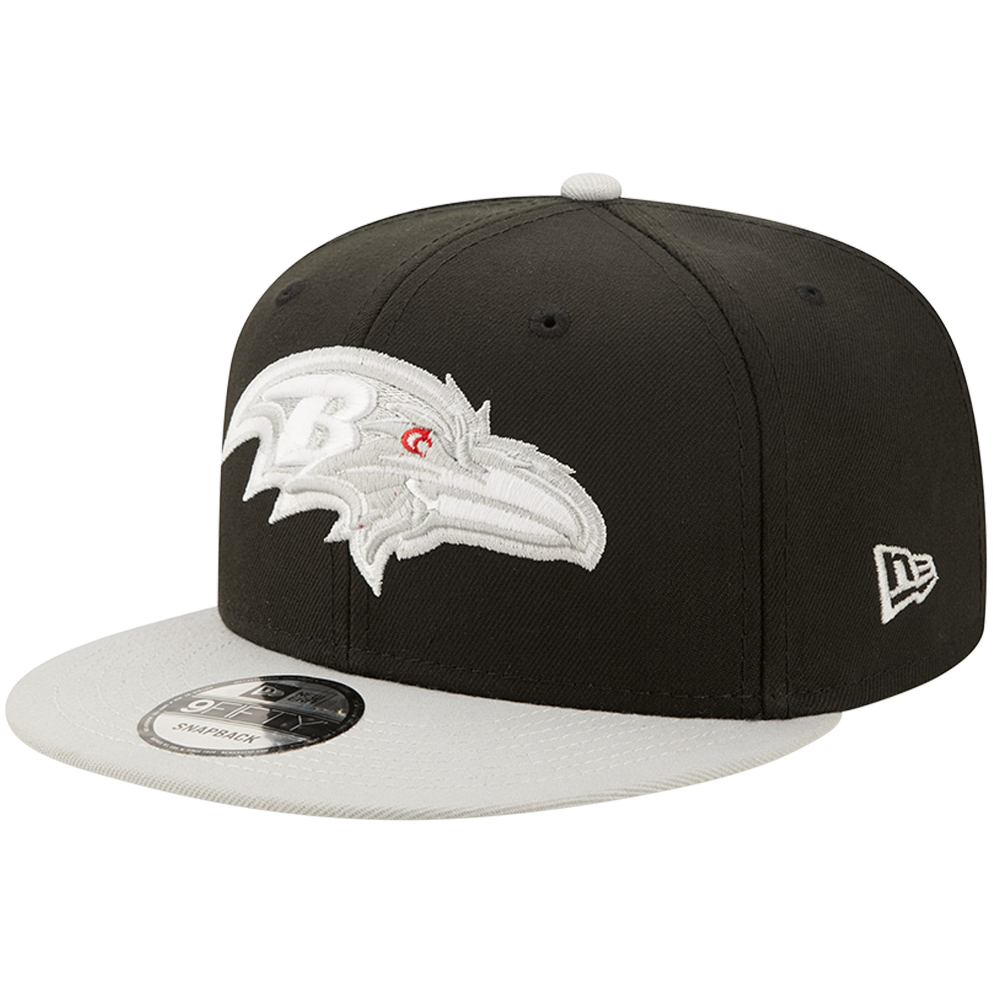 Men's New Era Black/Gray Baltimore Ravens Two-Tone Color Pack