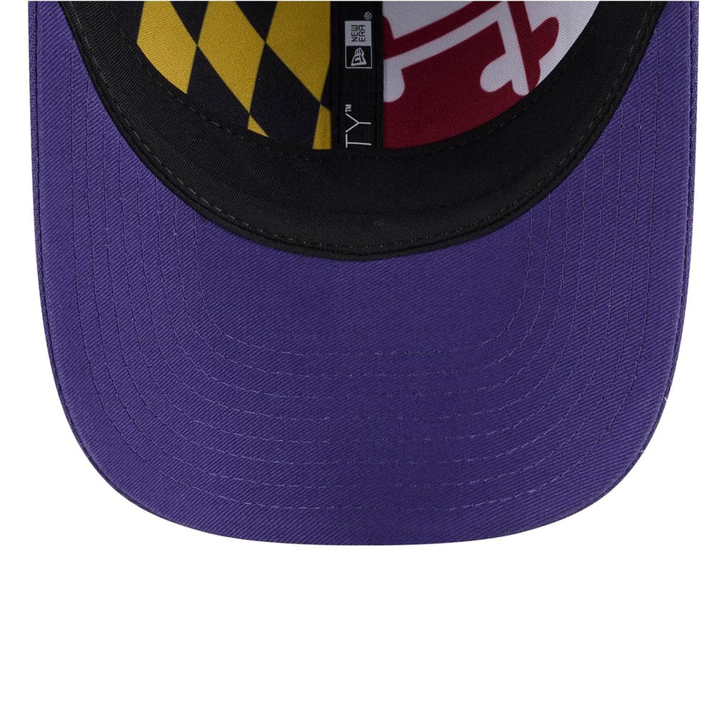  Baltimore Ravens New Era 2026 NFL Draft 9FORTY M-Crown Adjustable Hat - Black/Purple