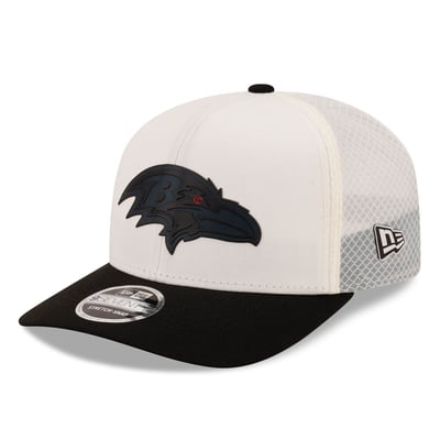 Baltimore Ravens New Era Color Pop 9SEVENTY Adjustable Hat - Cream/Black