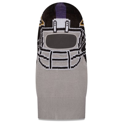 Baltimore Ravens New Era Helmet Knit Balaclava - Gray