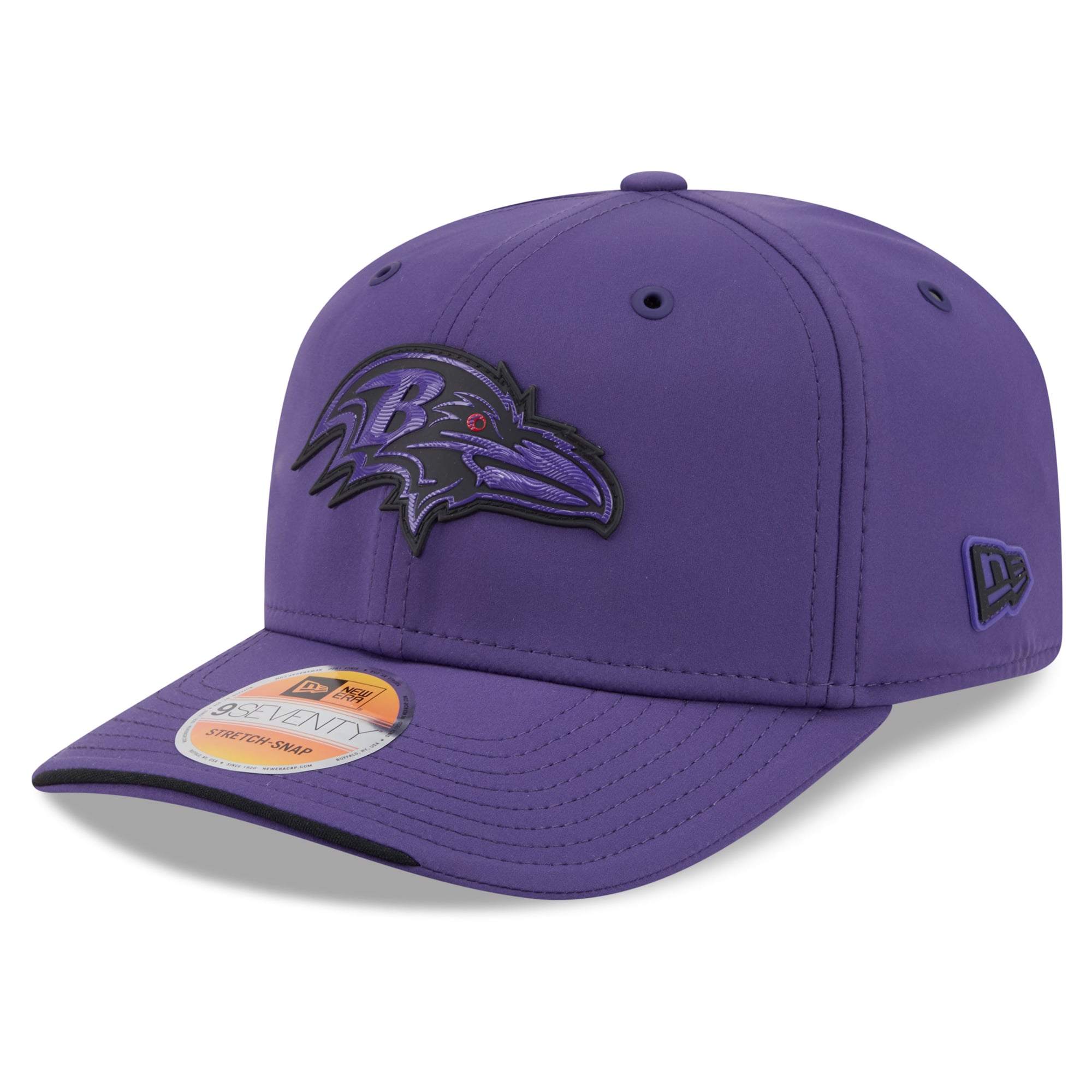 Men's Baltimore Ravens New Era Purple 2026 Sideline 9SEVENTY Adjustable Hat