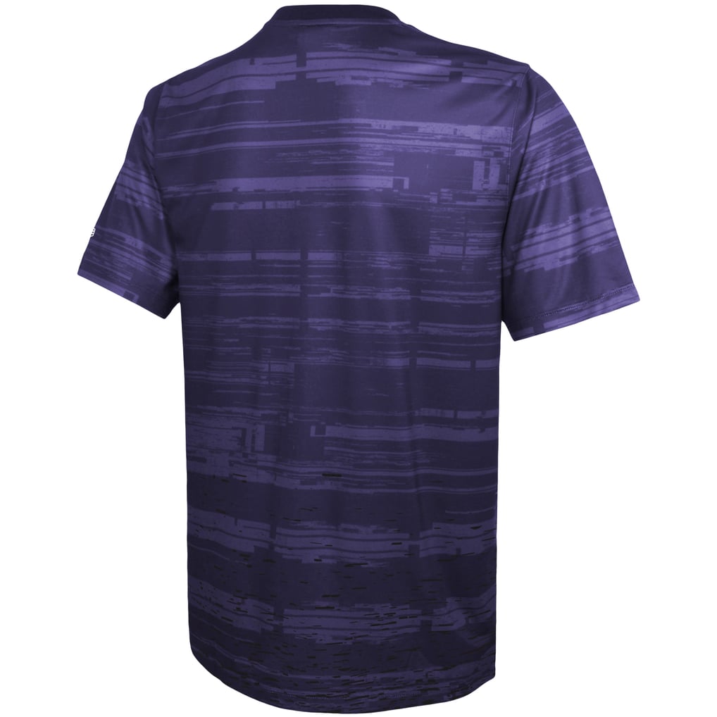 Baltimore Ravens New Era Combine Authentic Sweep T-Shirt - Purple
