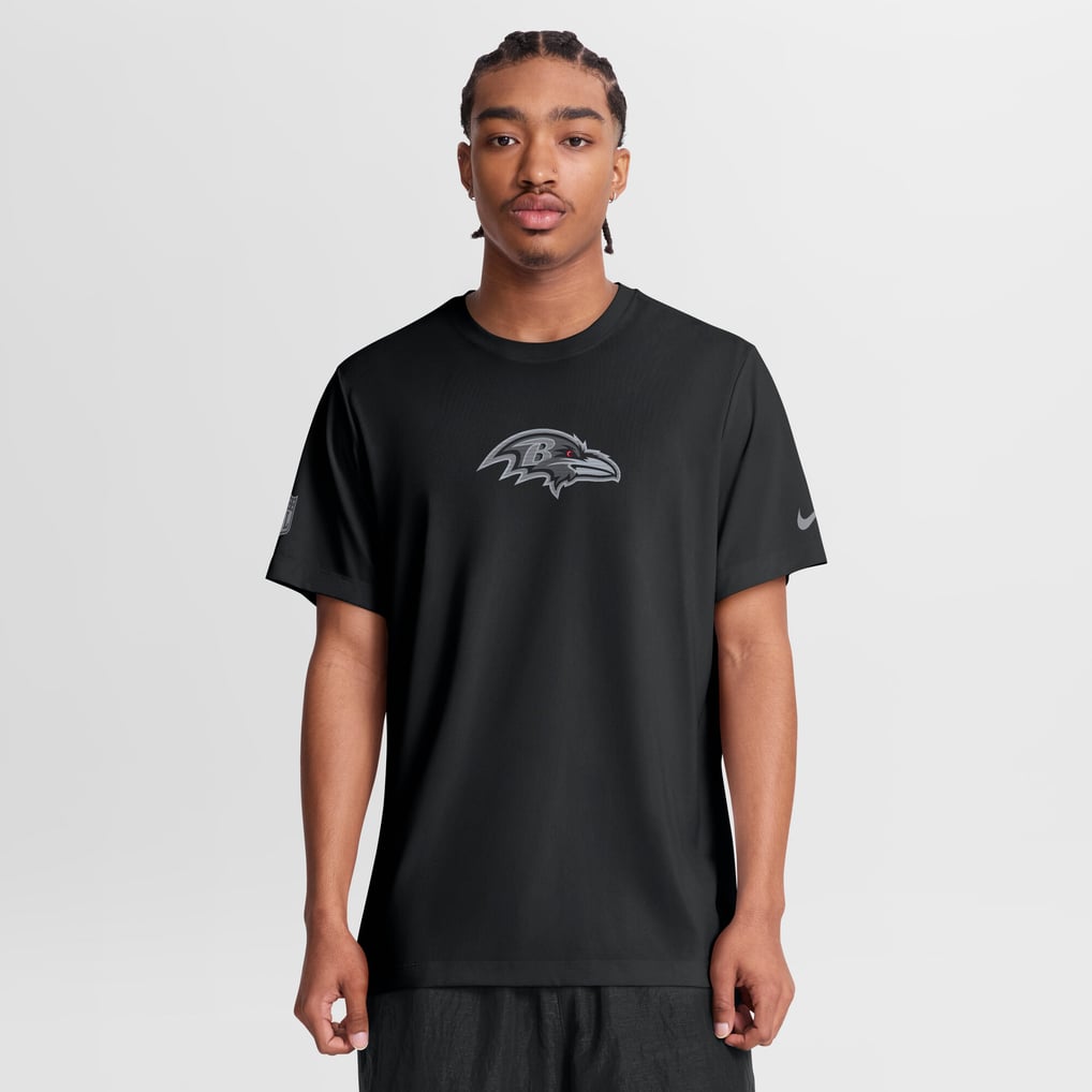 Baltimore Ravens Nike Sideline Lead The Charge Legend Dri-FIT T-Shirt - Black