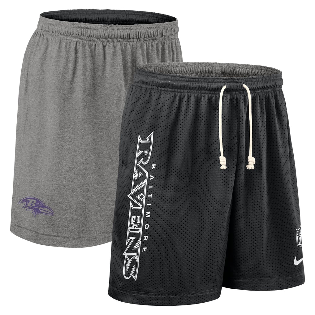Baltimore Ravens Nike Sideline Reversible Dri-FIT Shorts - Black
