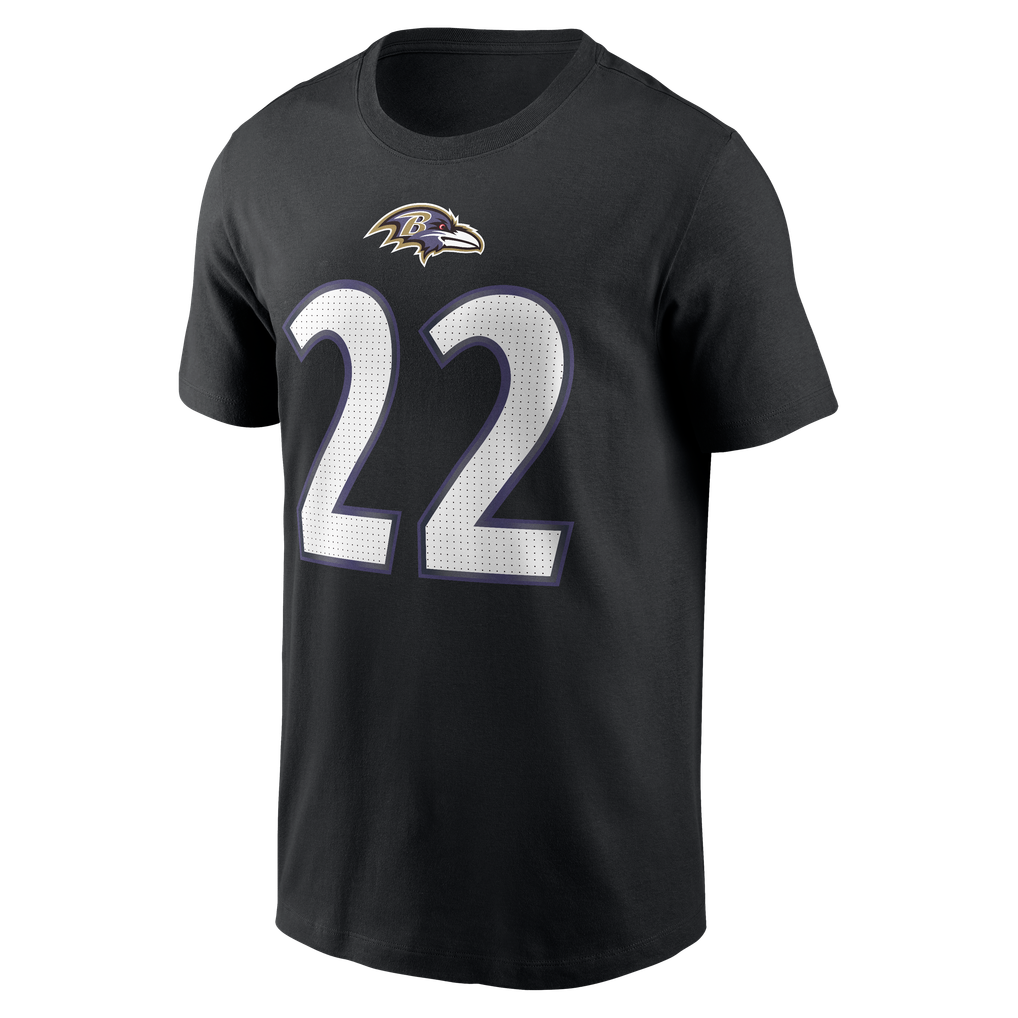 Derrick Henry Baltimore Ravens Nike Name & Number T-Shirt - Black