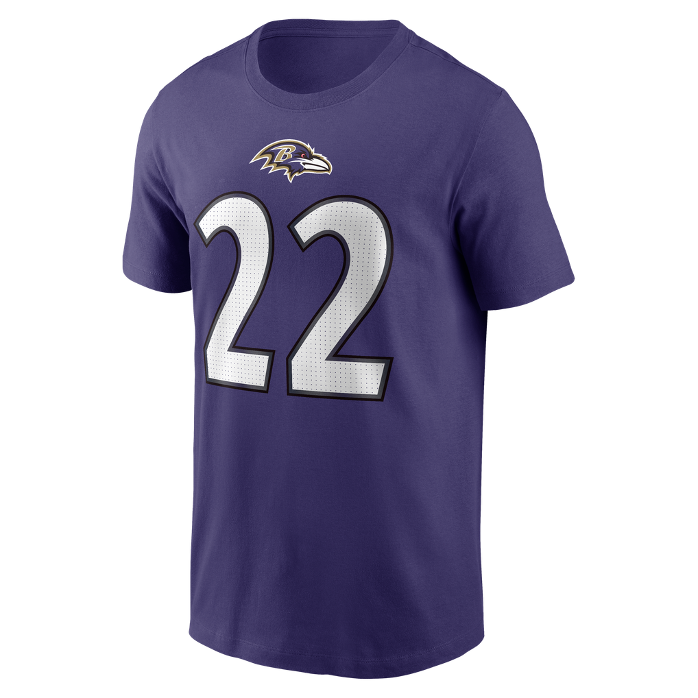 Derrick Henry Baltimore Ravens Nike Name & Number T-Shirt - Purple
