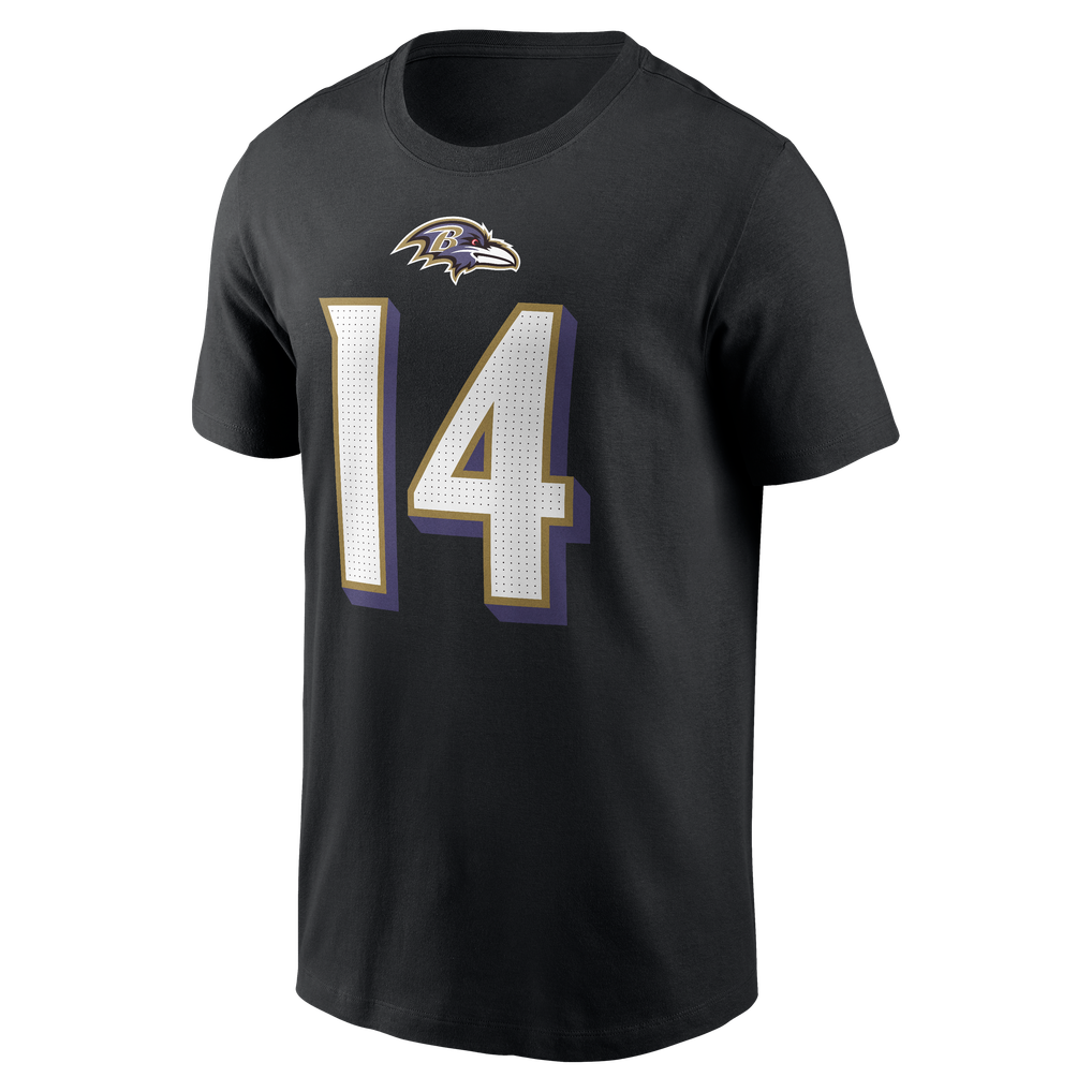 Kyle Hamilton Baltimore Ravens Nike Name & Number T-Shirt - Black