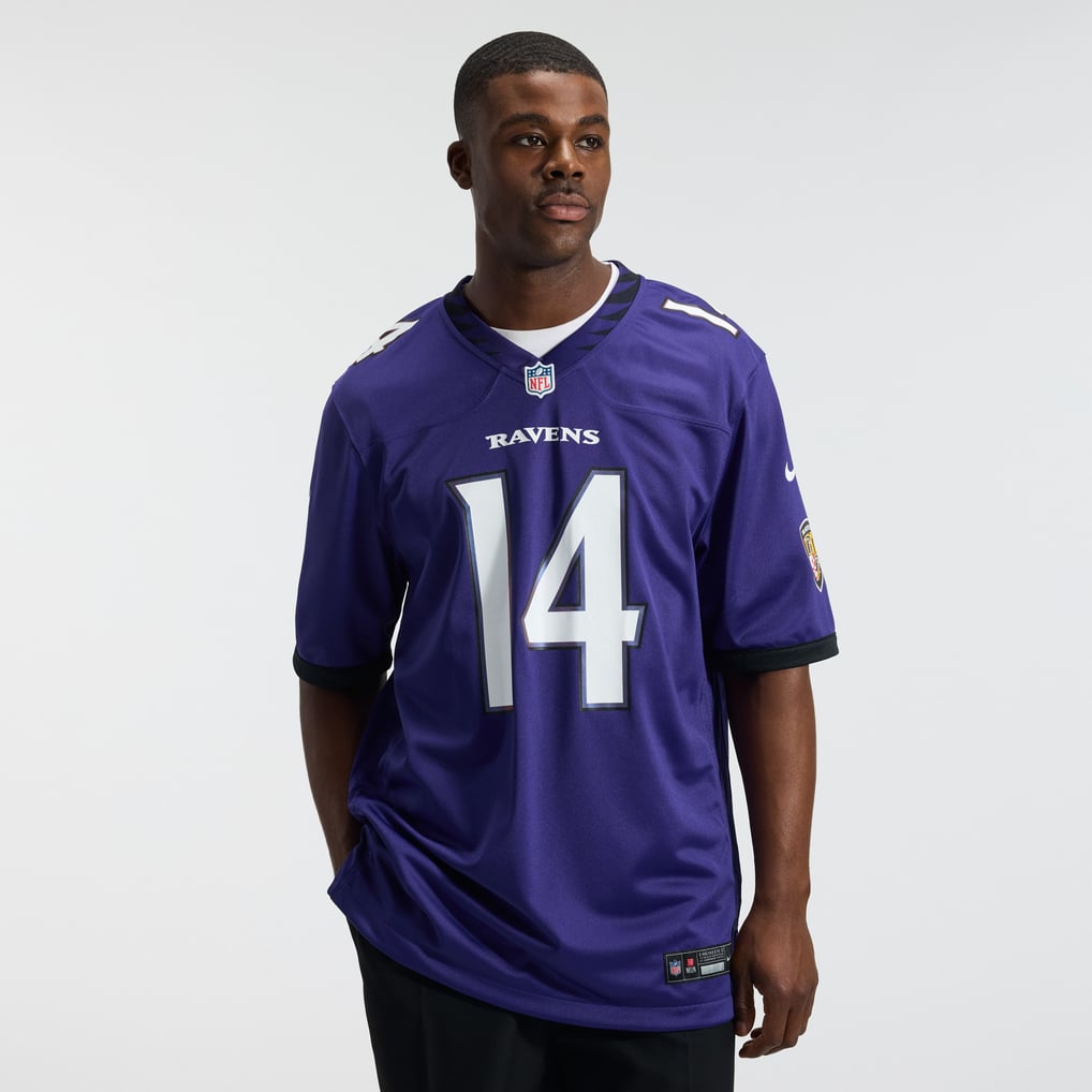 Kyle Hamilton Baltimore Ravens Nike Team Game Jersey - Purple