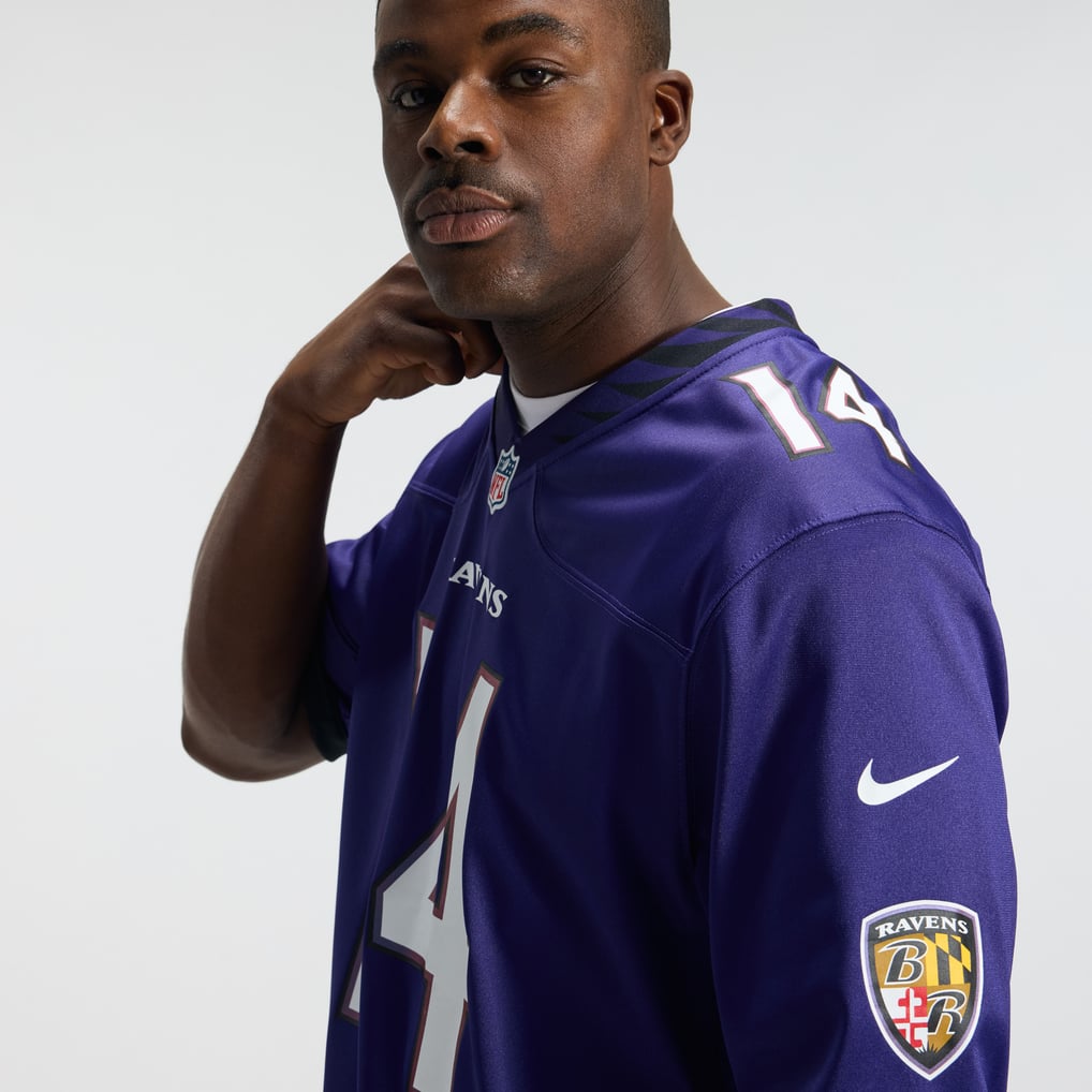 Kyle Hamilton Baltimore Ravens Nike Team Game Jersey - Purple