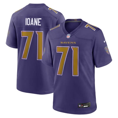 Olaivavega Ioane Baltimore Ravens Nike Alternate Game Jersey - Purple