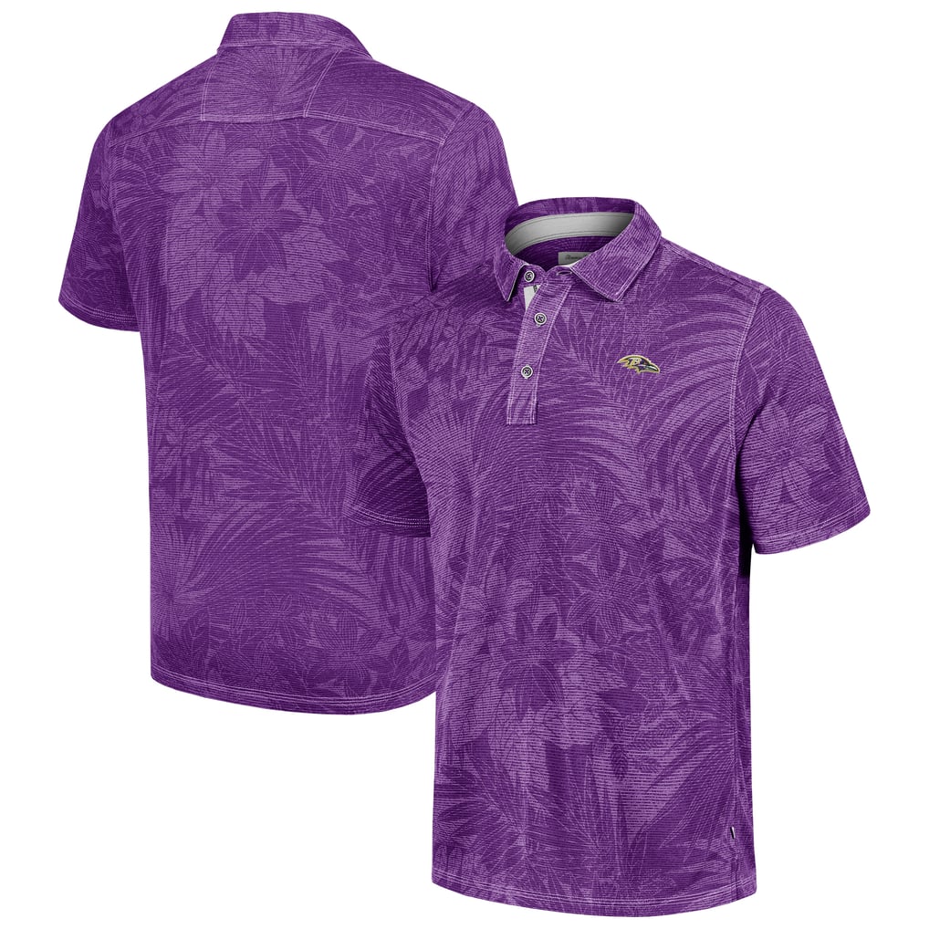  Baltimore Ravens Tommy Bahama Sport Santiago Paradise Polo - Purple