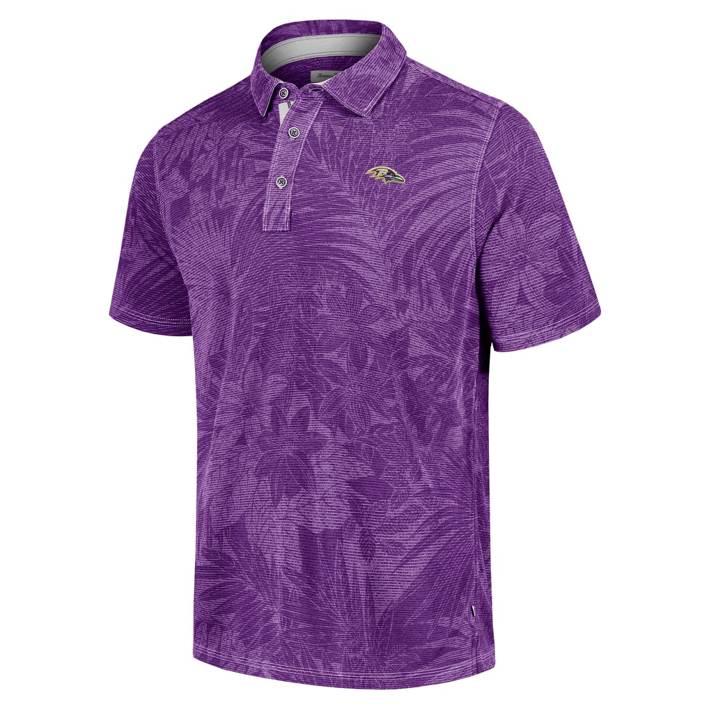  Baltimore Ravens Tommy Bahama Sport Santiago Paradise Polo - Purple