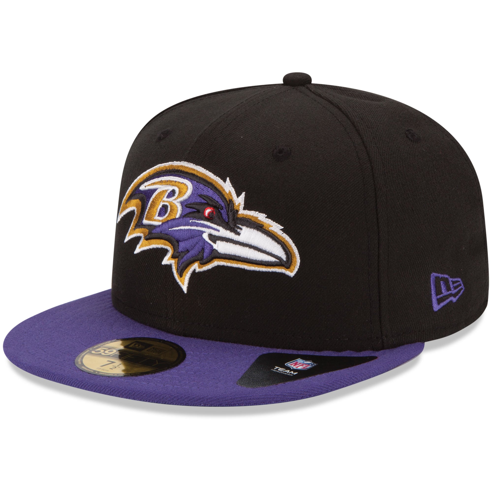 帽子 THE RAVENS two tone CAP purple_pi1019000_ff_1019832_fu