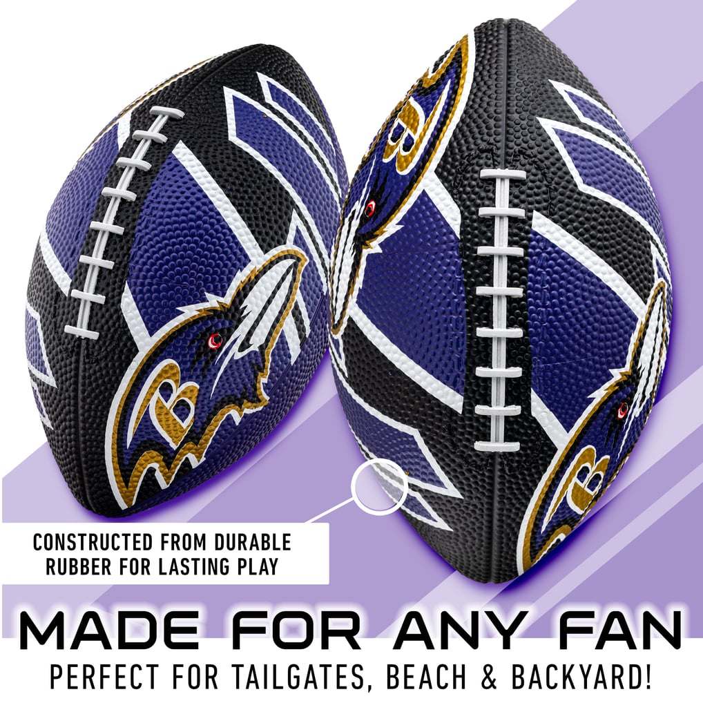 Baltimore Ravens NFL Mini Rubber Football